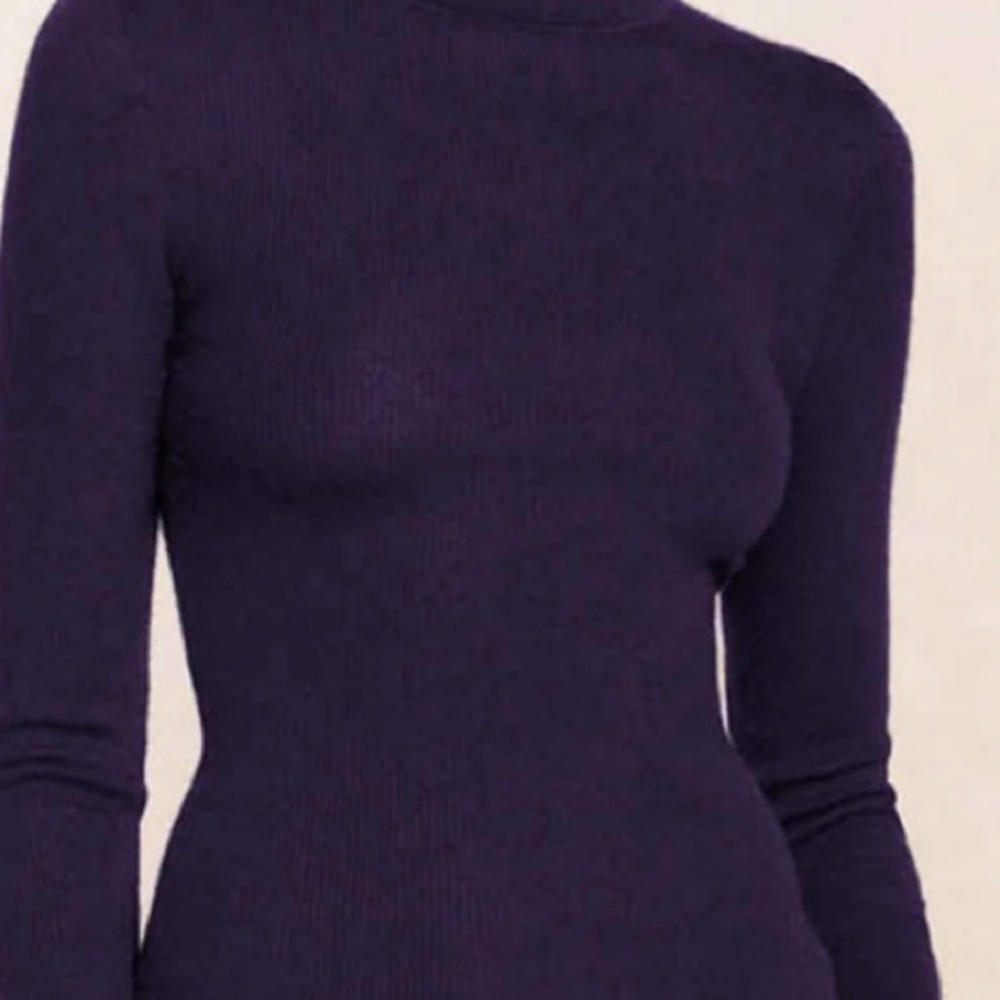 NakedCashmere - Crewneck Sweater in Plum - size xs